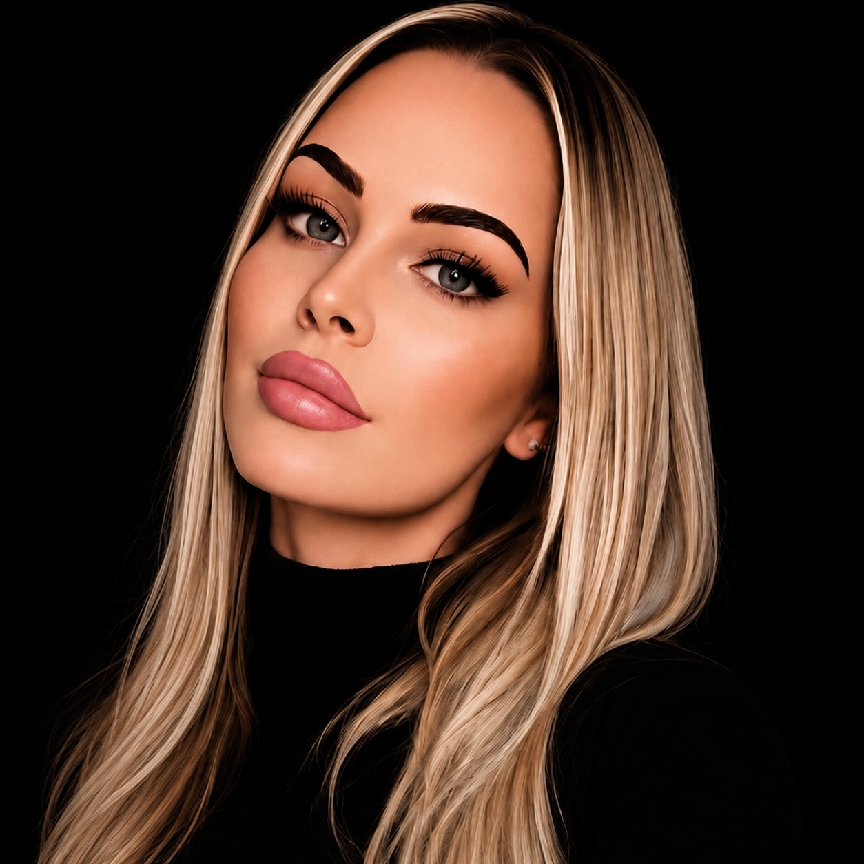 Portrait of Tekeyla, The Lash Legend, luxury lash artist and founder of The Lash Bar & Spa in Dartmouth, Massachusetts, specializing in custom eyelash extensions and beauty services with nearly 20 years of experience.